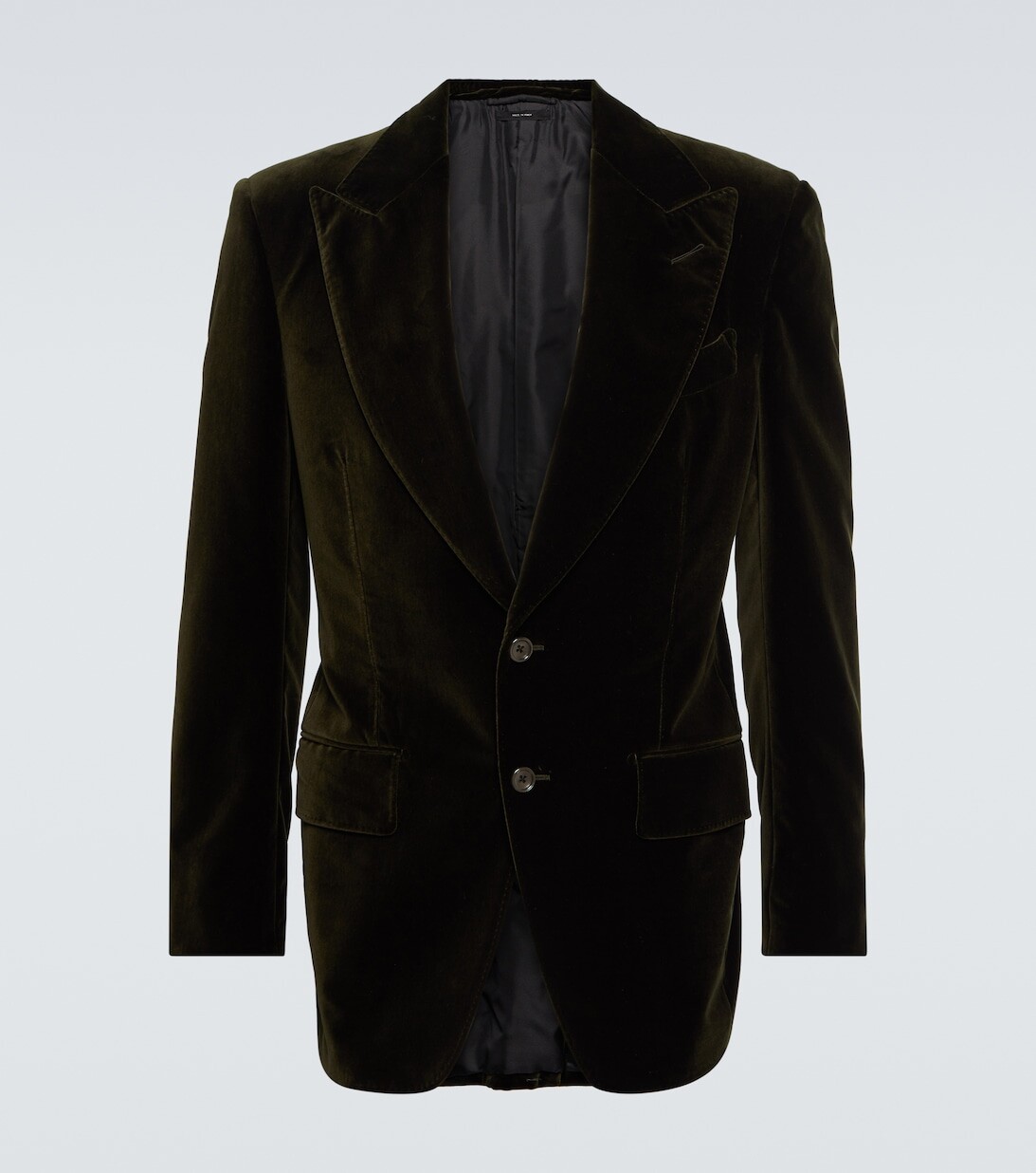 

Бархатный блейзер Tom Ford, зеленый