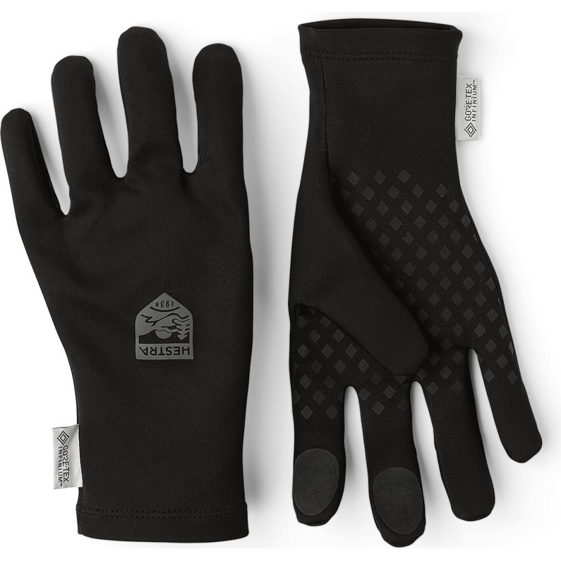 цена Легкие перчатки Infinium Stretch Liner Hestra, черный