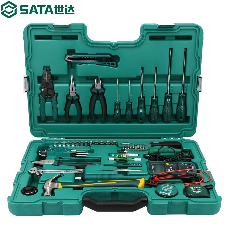 Star SATA 09536 Ремонтный комплект для телекоммуникаций, 61 предмет