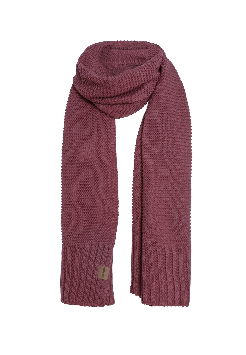 

Шарф JAMIE Knit Factory, цвет stone red
