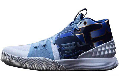 

Nike Kyrie S1 гибридный синий/золотой