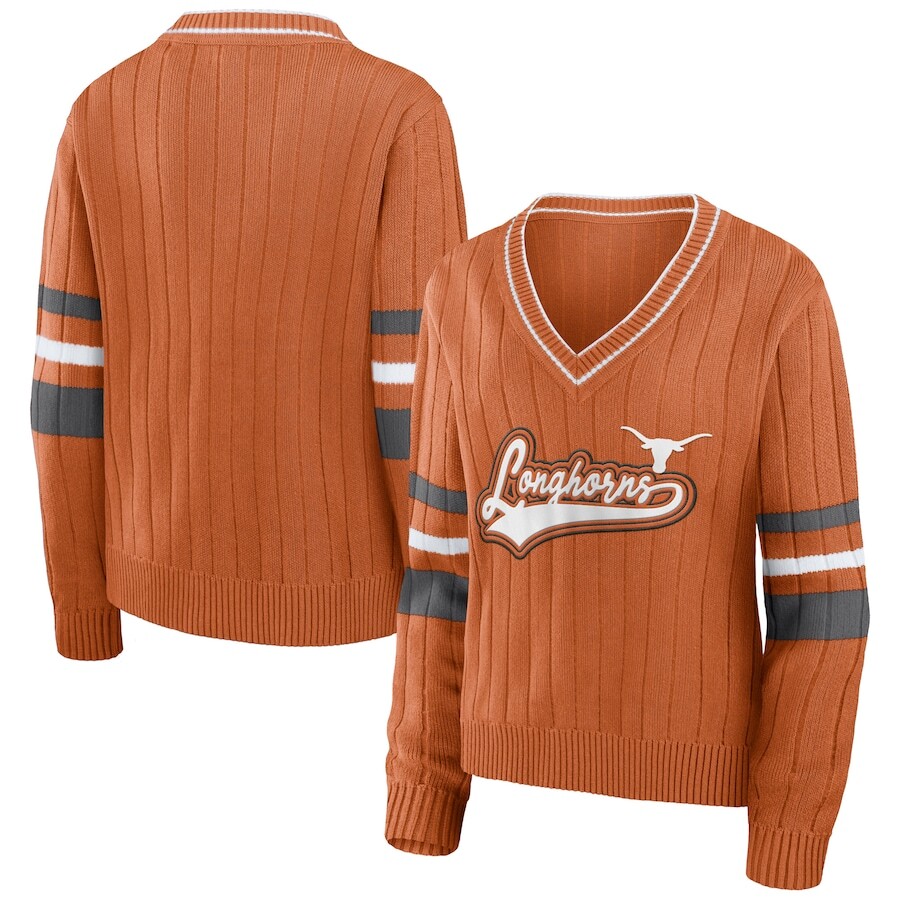 

Свитер WEAR by Erin Andrews Texas Longhorns, оранжевый