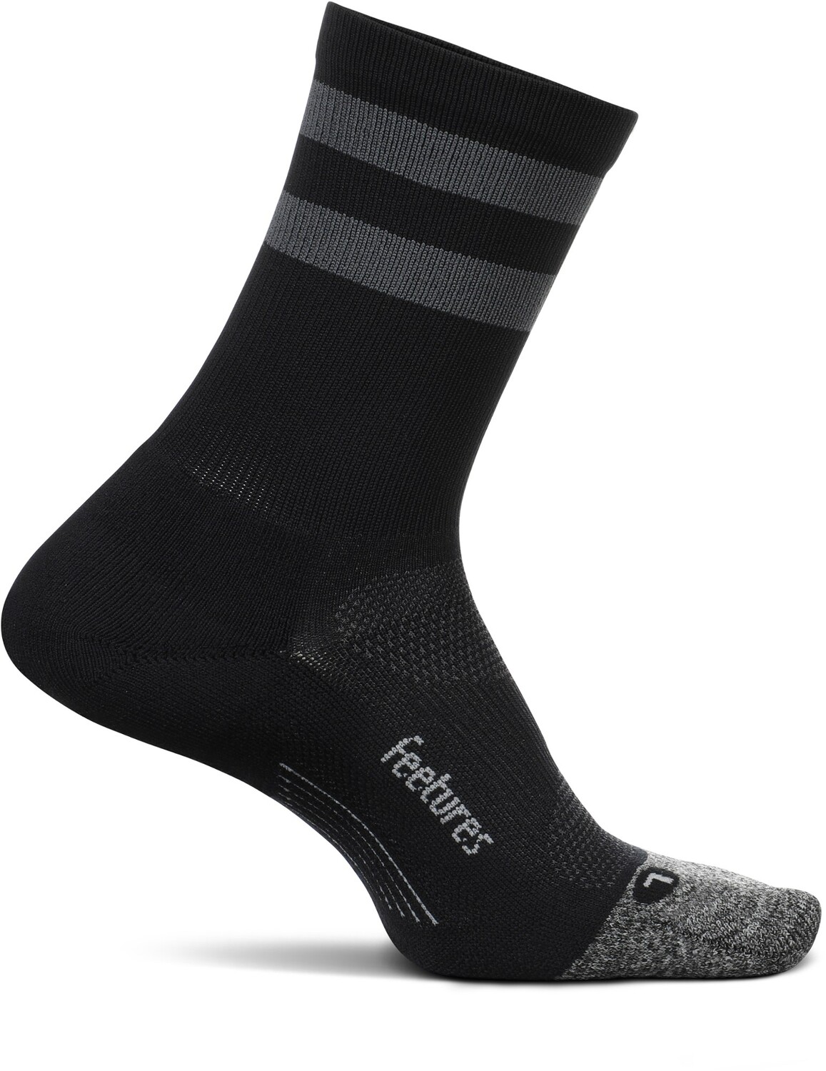 

Носки Elite Light Cushion Mini Crew Feetures, черный