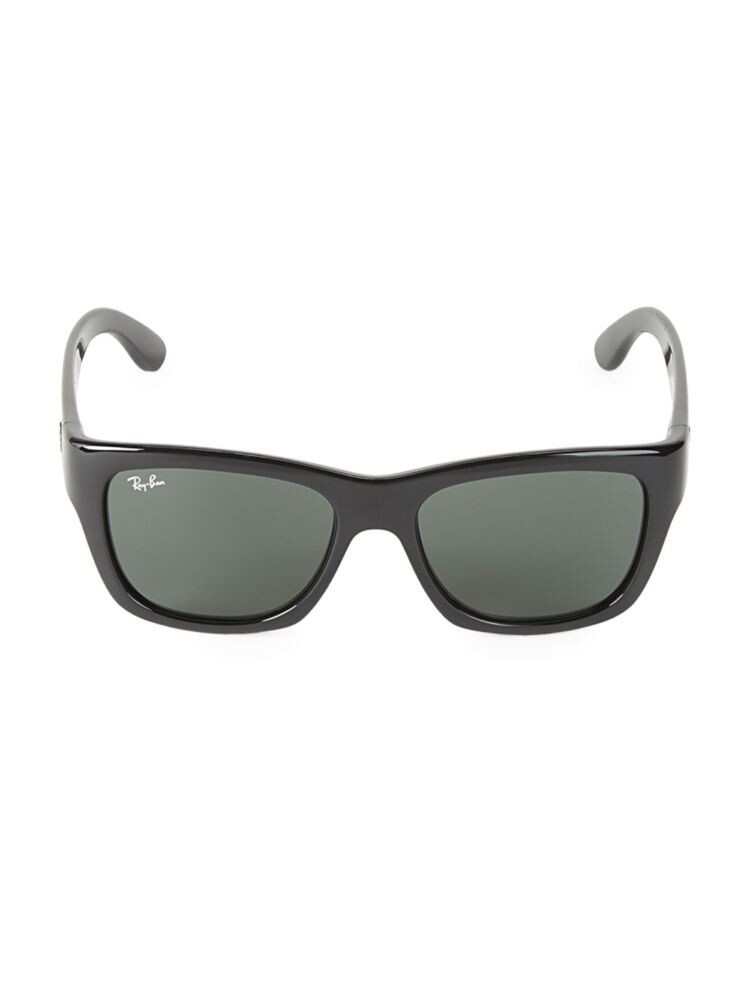 

Однотонные прямоугольные солнцезащитные очки 53MM Ray-Ban, черный