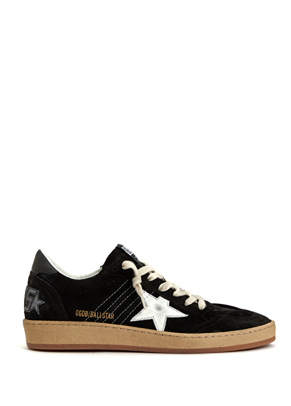 

Черные женские кожаные кроссовки ballstar Golden Goose