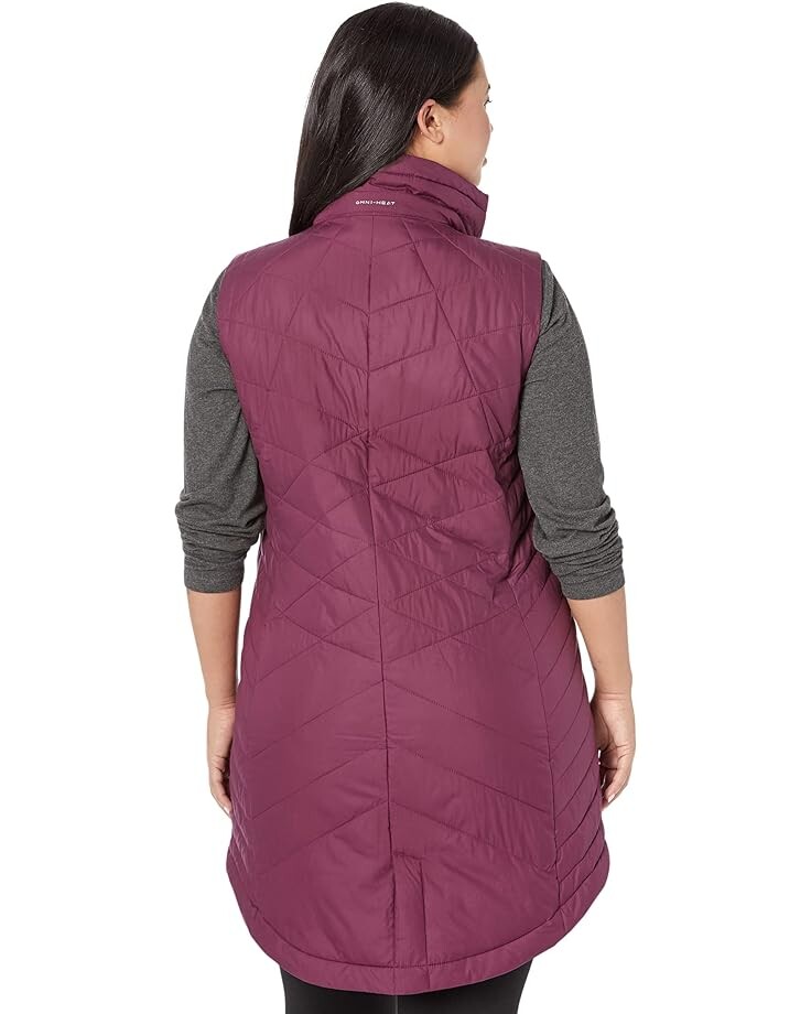 

Утепленный жилет Columbia Heavenly Long Vest, цвет Marionberry
