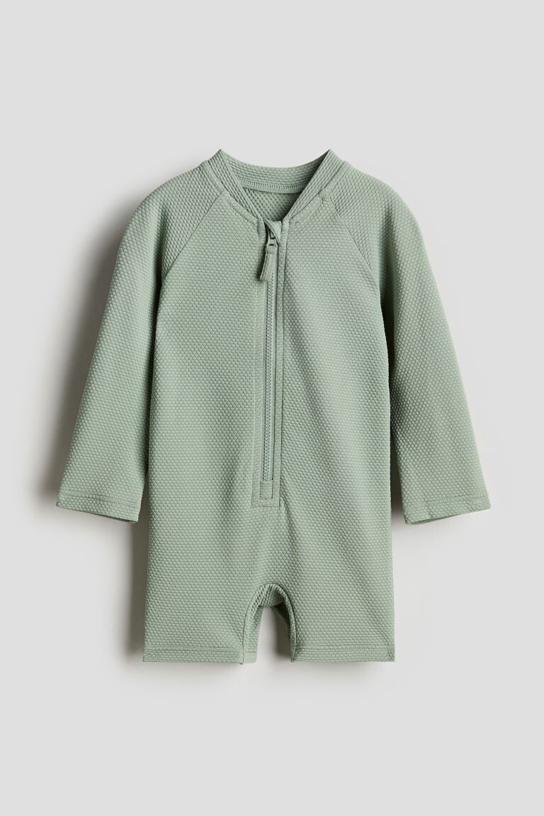 

Купальник с UPF 50 H&M, зеленый