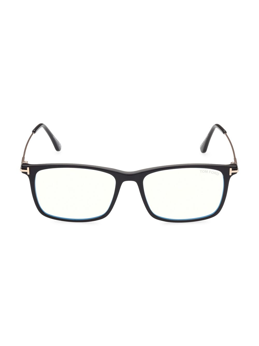 

Квадратные солнцезащитные очки Blue Filter 56MM Tom Ford, черный