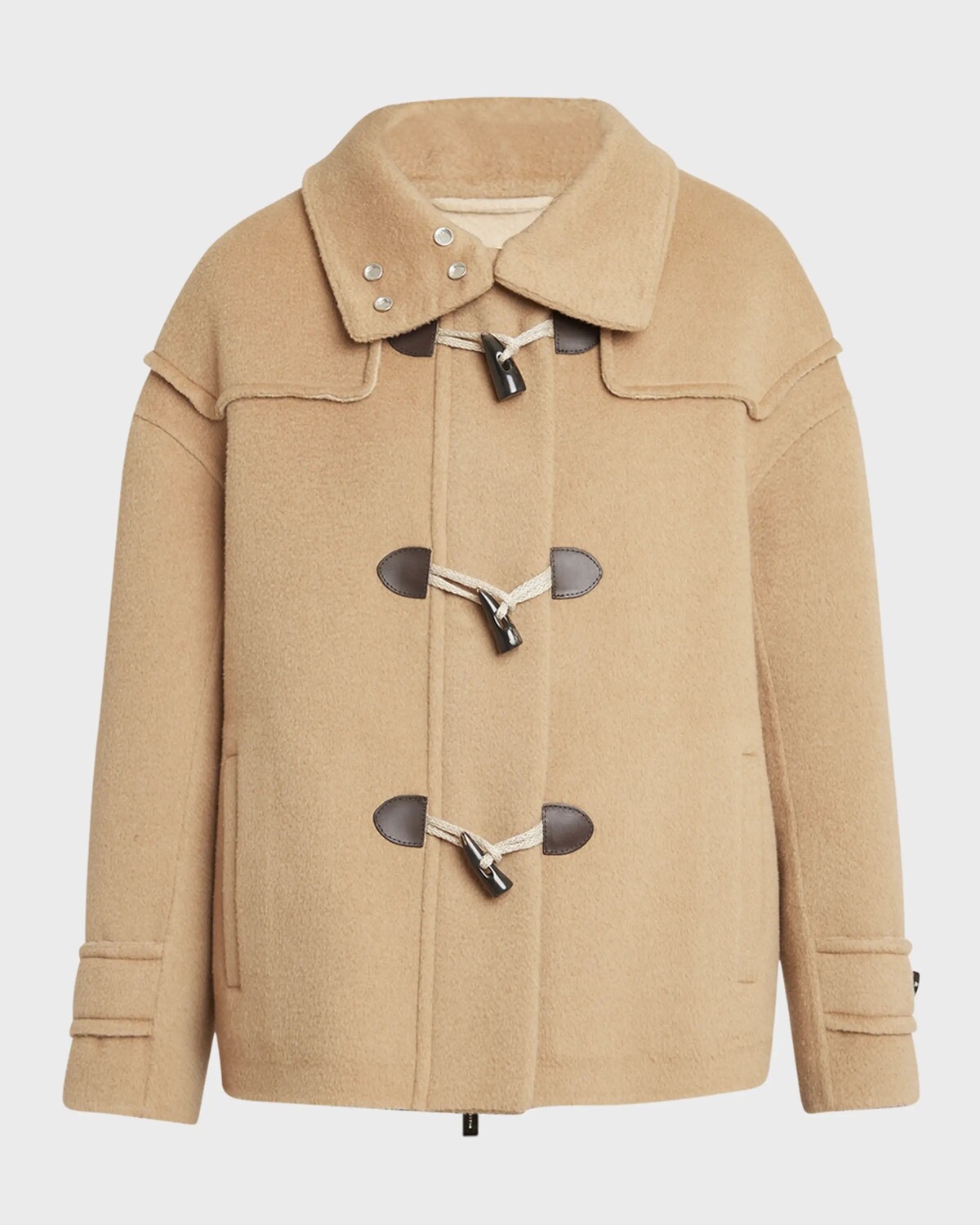 

Toggle Верхняя куртка из кашемировой шерсти Kiton, бежевый