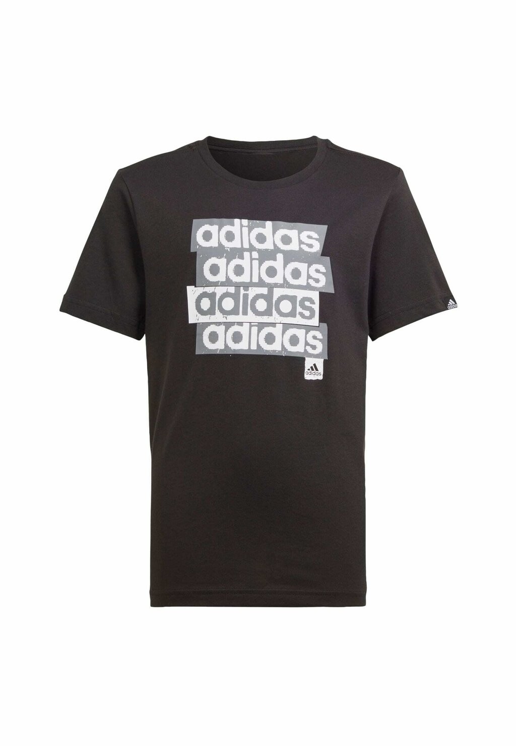 

Футболка с принтом LIN REPEAT adidas Sportswear, черный