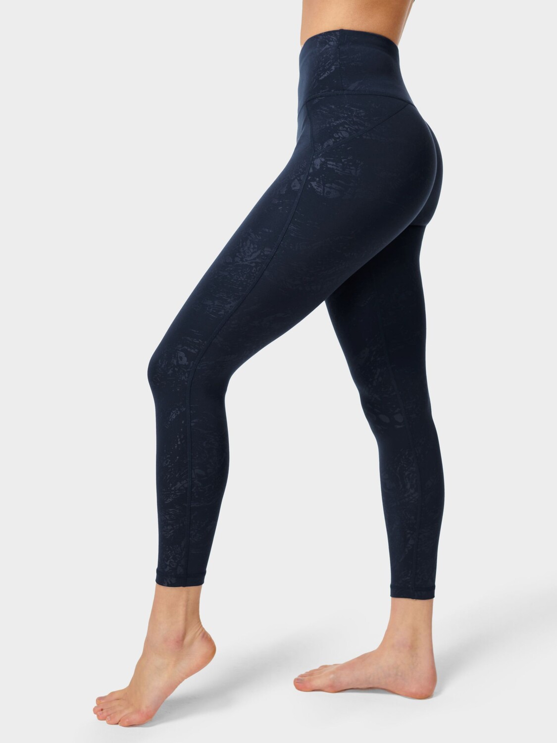 

Новые леггинсы с тиснением Sweaty Betty All Day 7/8, с синей текстурой