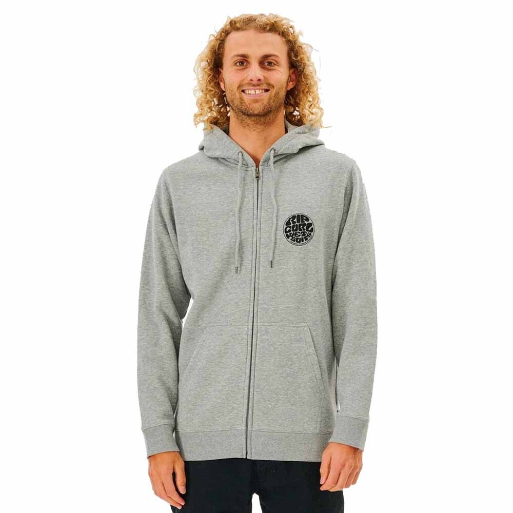

Толстовка Rip Curl Icon Full Zip, серый