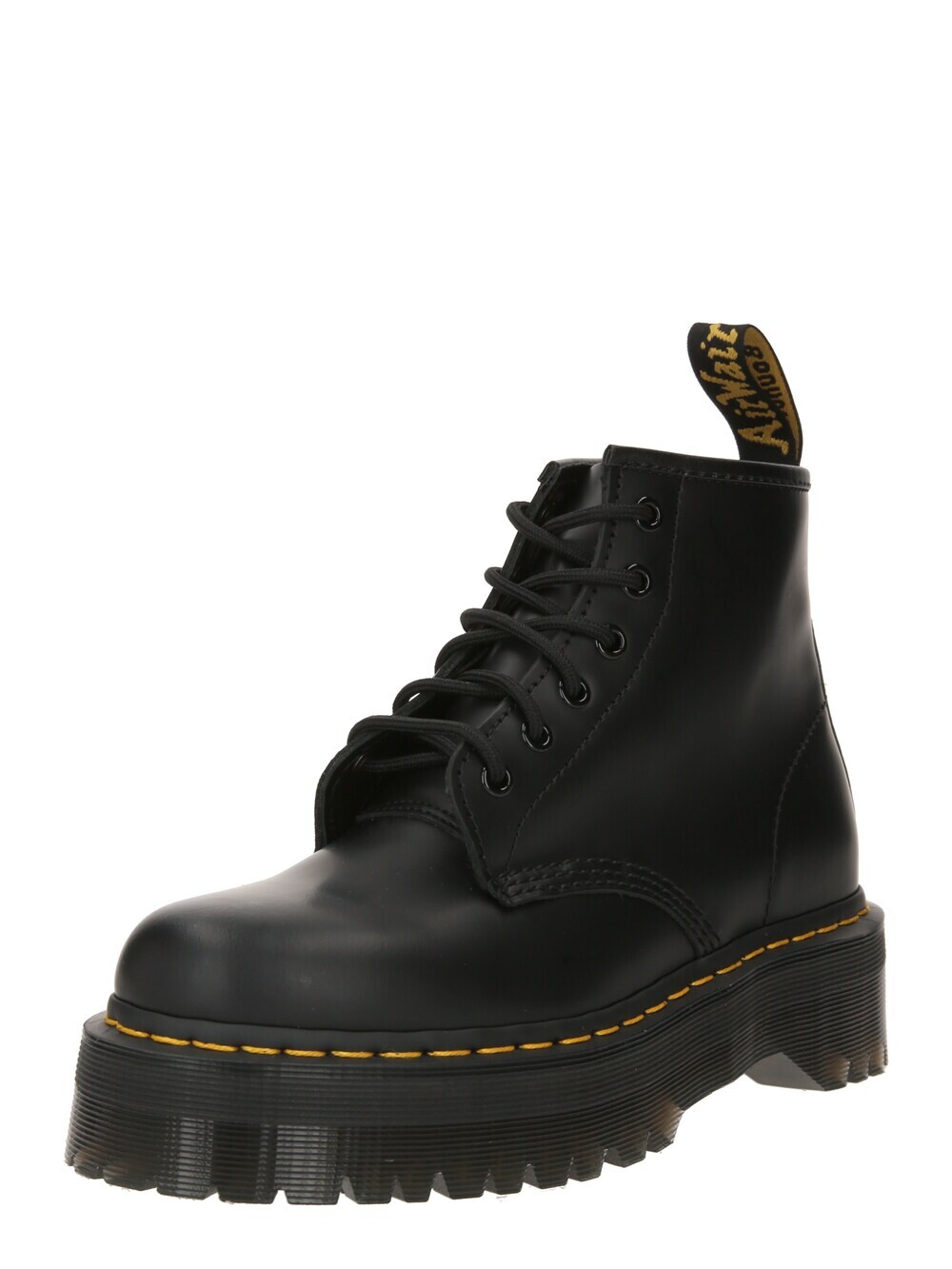 

Ботильоны на шнуровке Dr. Martens 101 Quad, черный