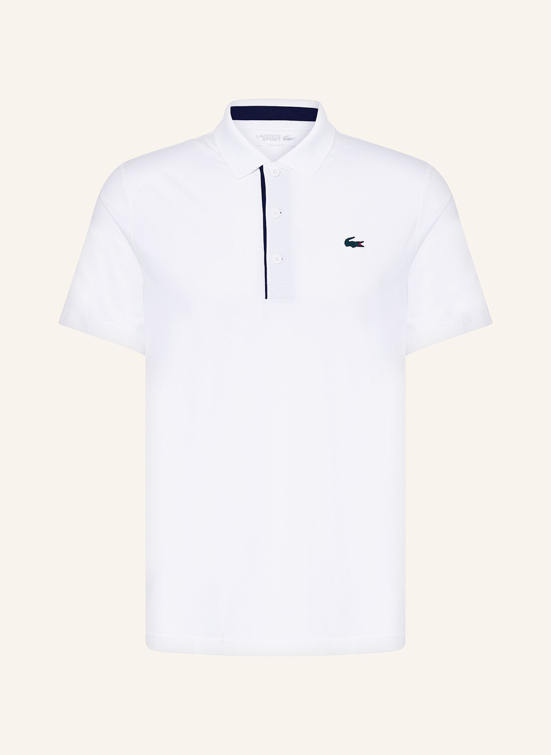 

Функциональная рубашка-поло Lacoste, белый