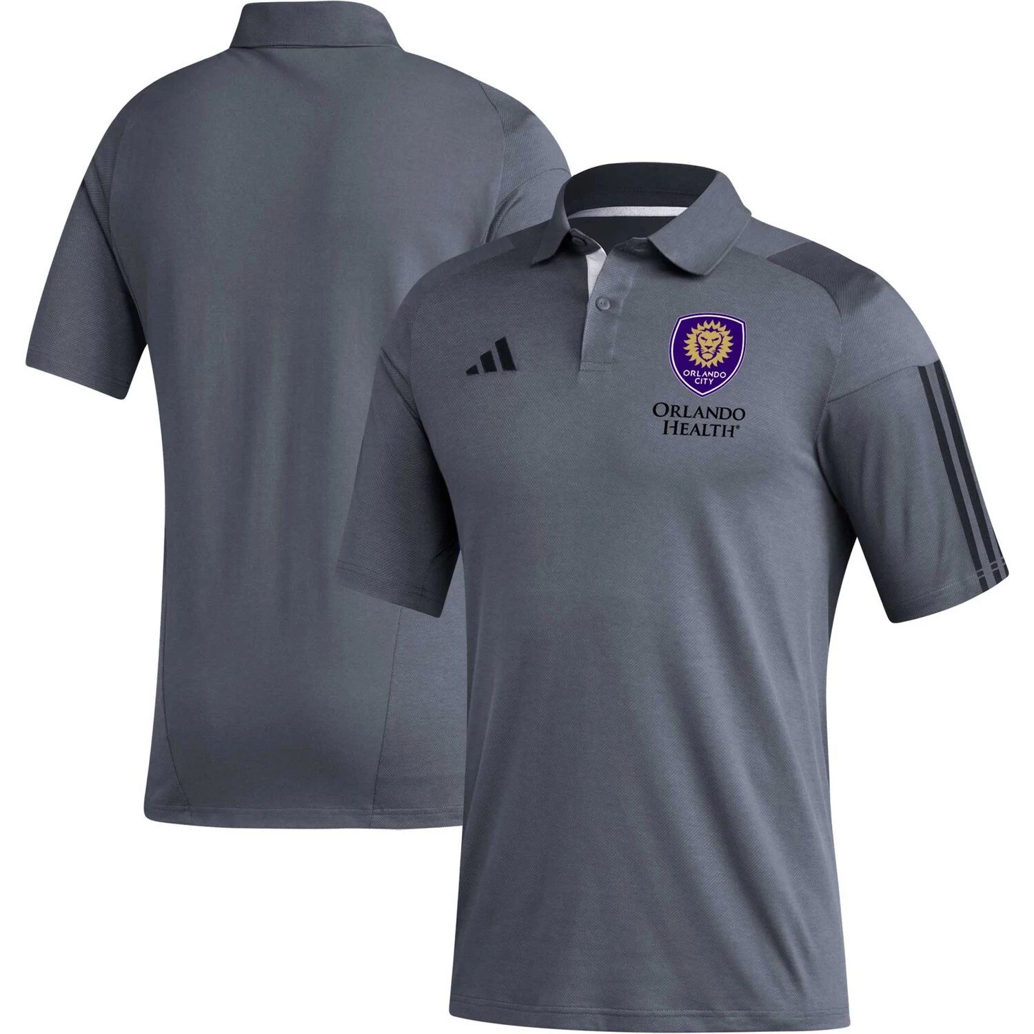 

Мужская рубашка-поло adidas Grey Orlando City SC 2023 On-Field Training