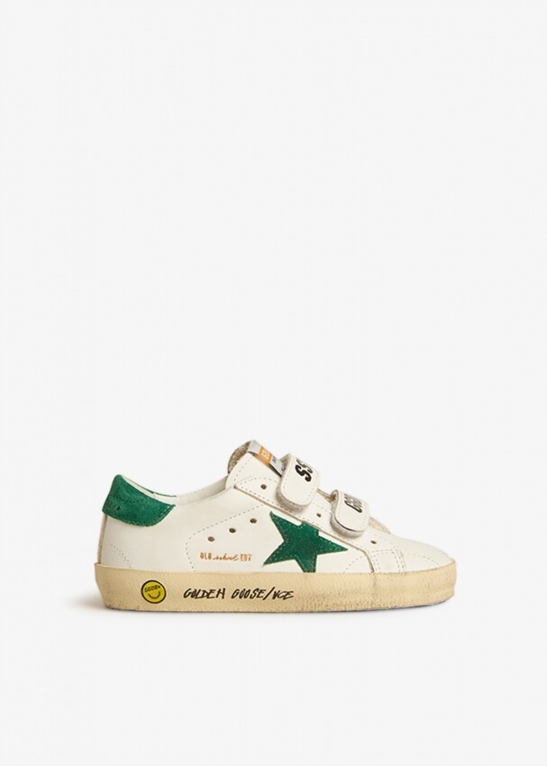 

Кроссовки Golden Goose Old School, белый