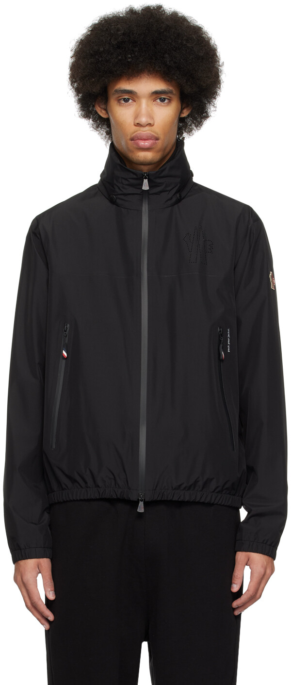 

Черная куртка на молнии Moncler Grenoble