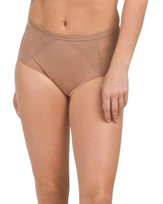 

Кружевные моделирующие трусы Illusion Spanx, бежевый