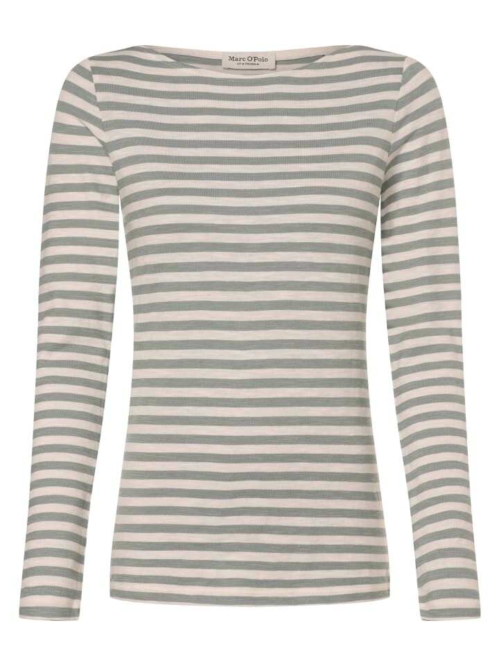 

Футболка Marc O'Polo Langarmshirt, цвет mint weiß