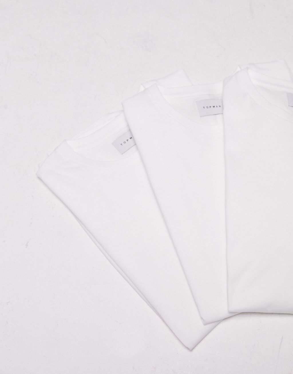 

Белая футболка классического кроя из трех комплектов Topman, Белый