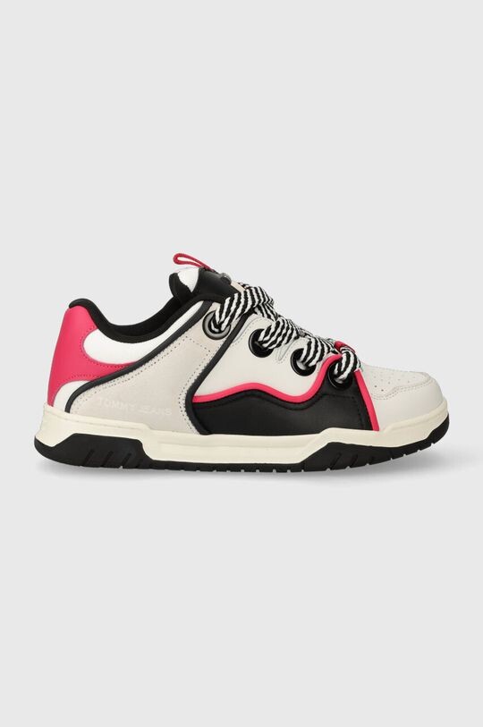 

Кожаные кроссовки TJW SKATE SNEAKER OVERSIZE LACE Tommy Jeans, белый