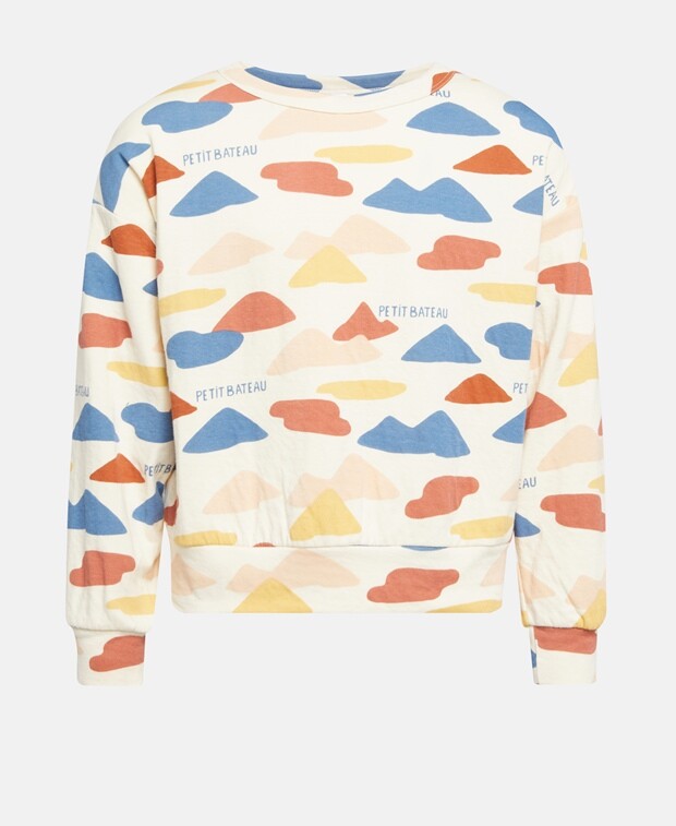 

Толстовка Petit Bateau, красный
