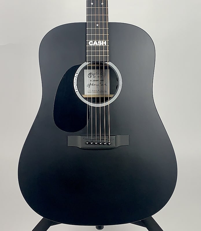 цена Акустическая гитара Martin DX Johnny Cash Left-Handed - Black