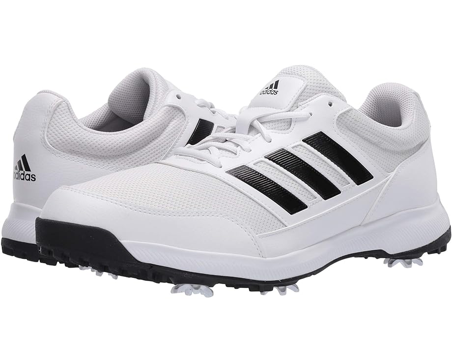 Кроссовки Adidas Tech Response 2.0 Golf Shoes, цвет Footwear White/Core Black/Footwear White