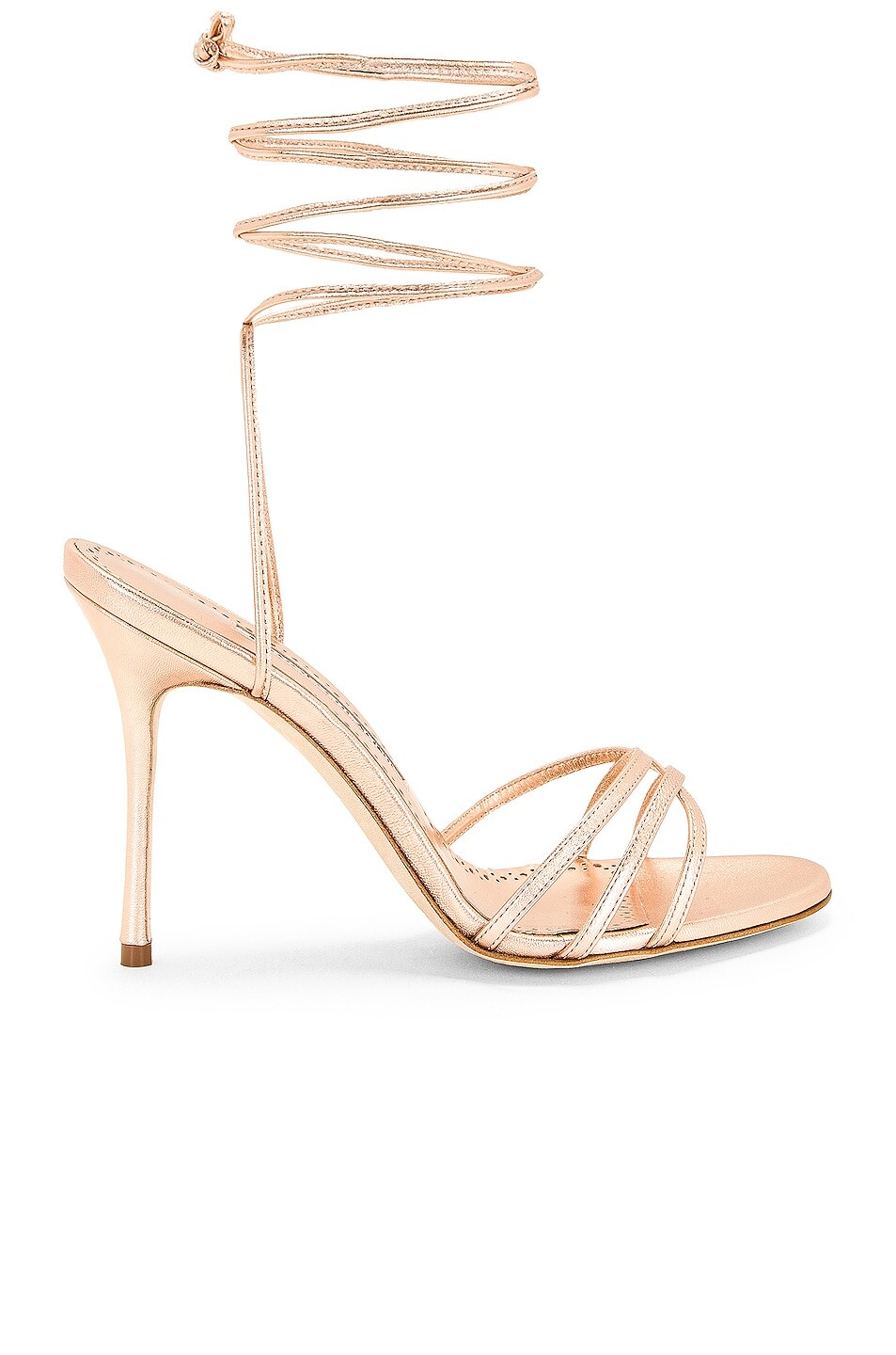 

Туфли Manolo Blahnik Leva 105 Nappa, цвет Copper