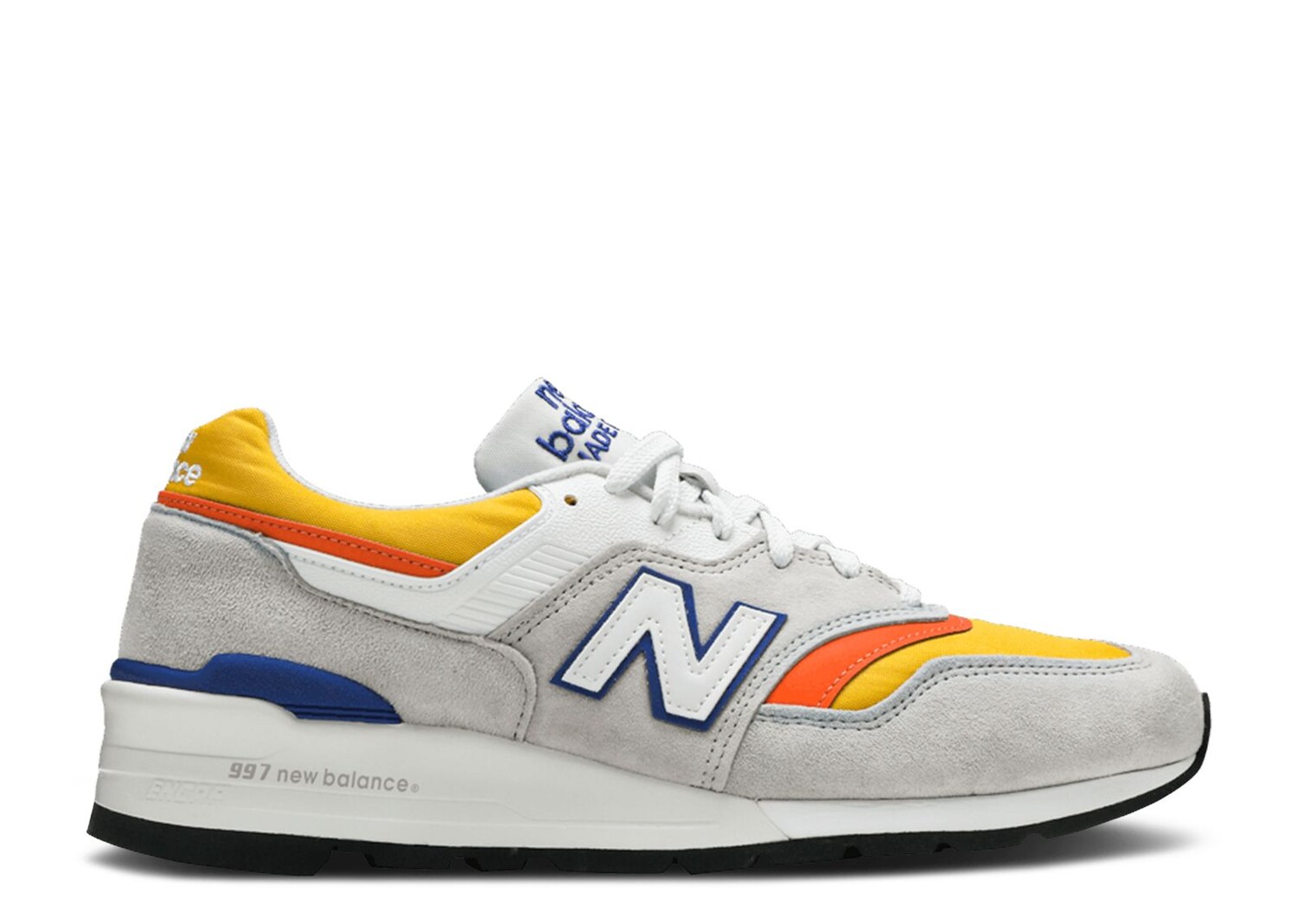 

Кроссовки New Balance 997 Made In Usa 'Grey Orange', серый