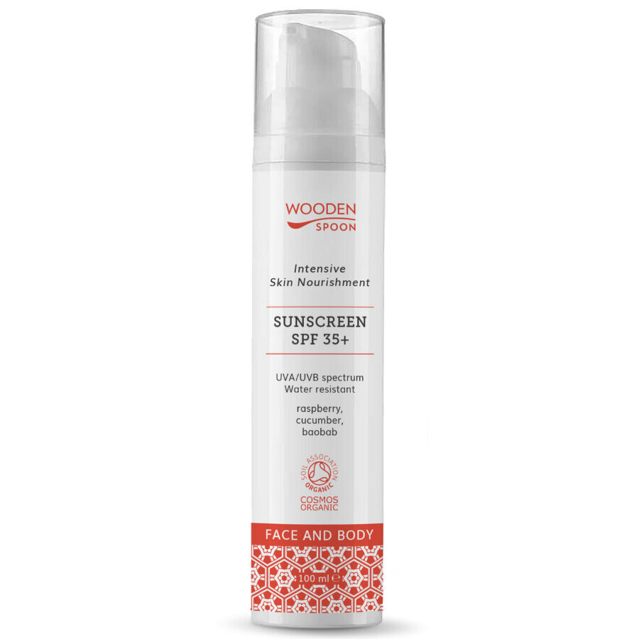 

Интенсивно питательный солнцезащитный крем spf35+ Wooden Spoon Intensive Skin Nourishment, 100 мл