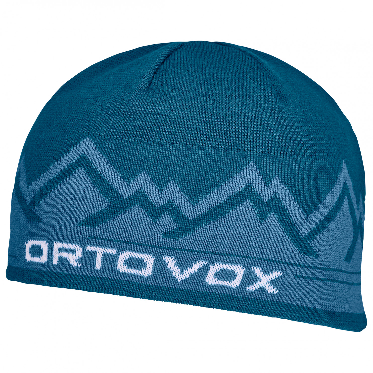 Кепка Ortovox Peak Beanie, цвет Petrol Blue