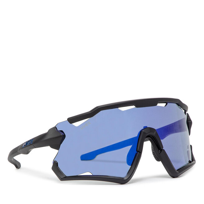 солнцезащитные очки uvex kids sportstyle 508 черный Солнцезащитные очки Uvex Sportstyle, голубовато-черный