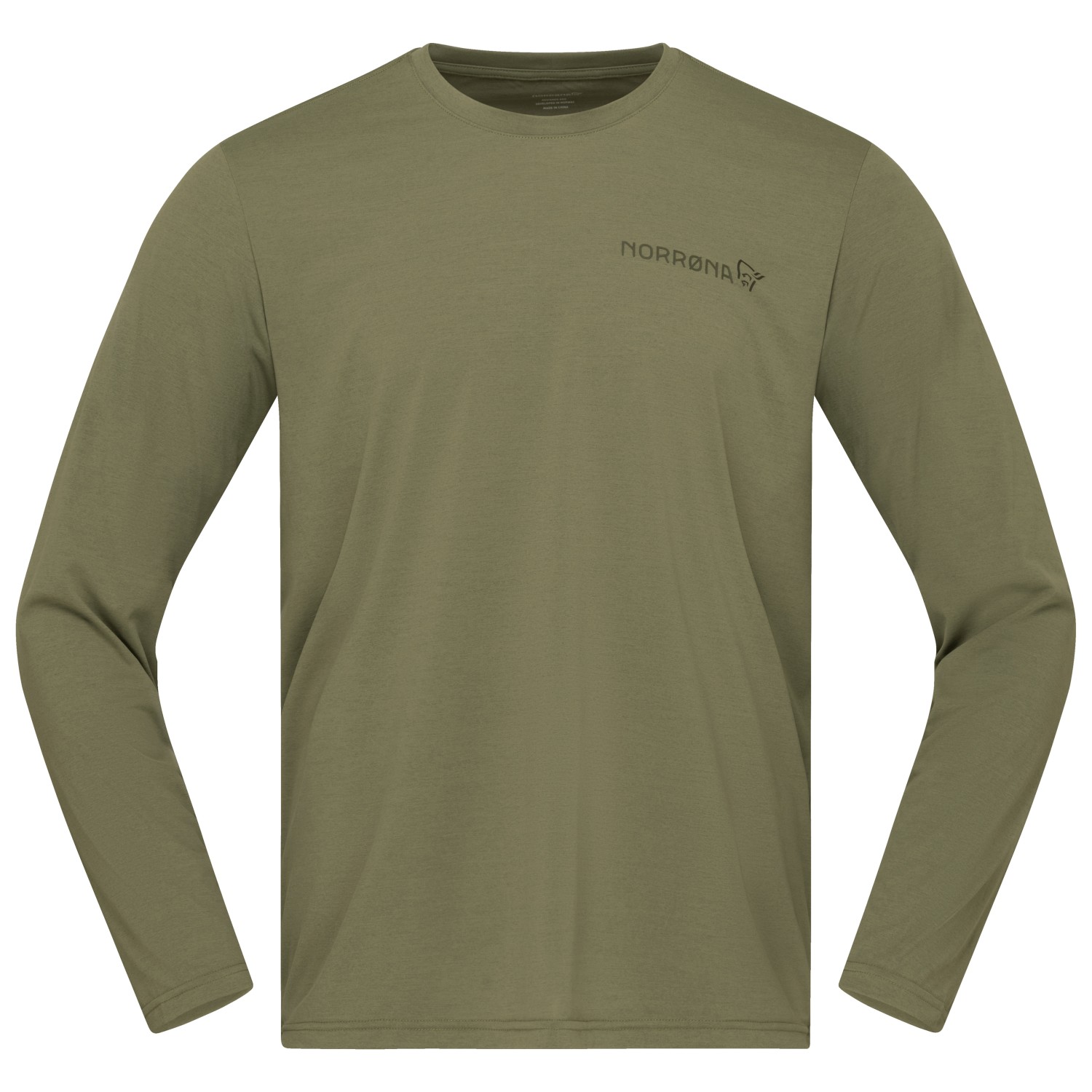 цена Функциональная рубашка Norrøna Femund Tech Long Sleeve, цвет Loden Green