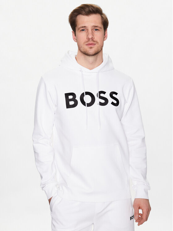 

Толстовка свободного кроя Boss, белый