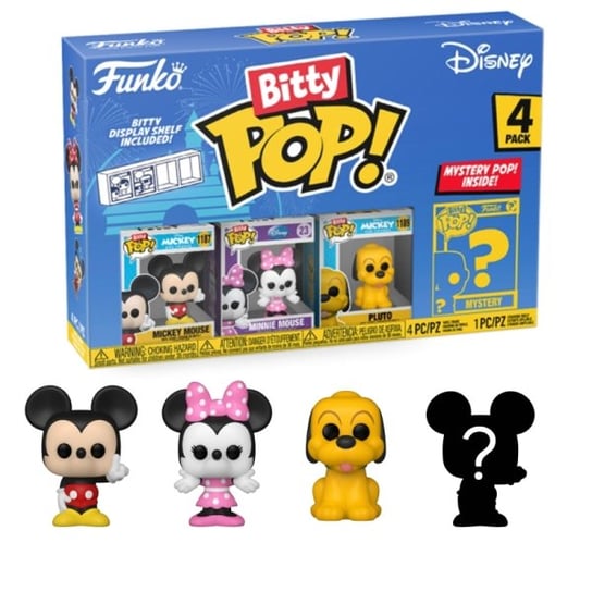 Funko POP!, Disney, коллекционная фигурка, Bitty POP!: Disney - Микки фигурка funko pop disney walt disney world 50 филармагический микки маус