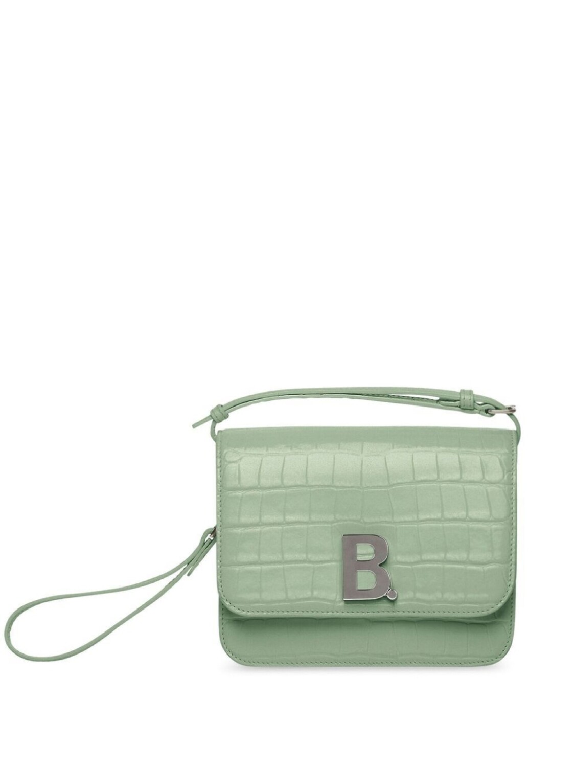 

Balenciaga маленькая сумка через плечо с декором B., зеленый