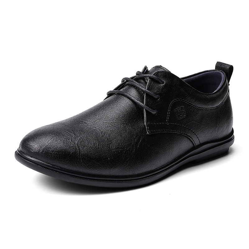 

Туфли мужские Men"s Casual Men Low-Top Mulinsen, цвет Black single shoe