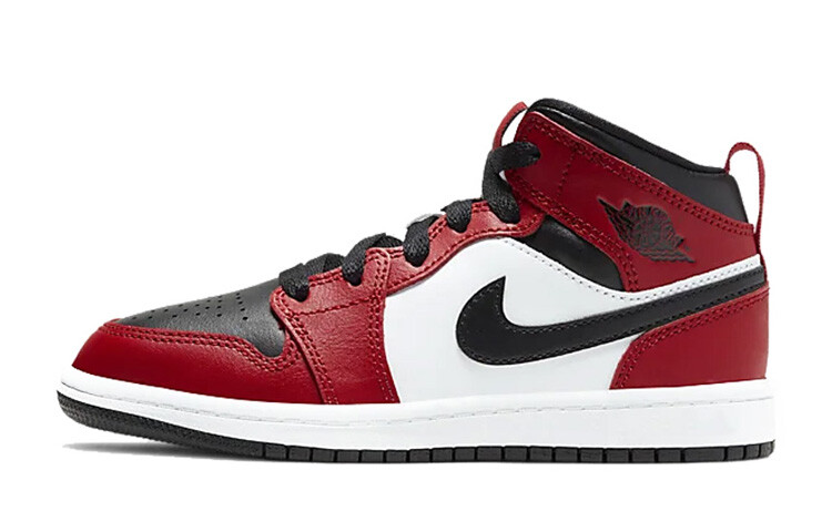 

Кроссовки Nike Air Jordan 1 Mid Ps Chicago с черным носком