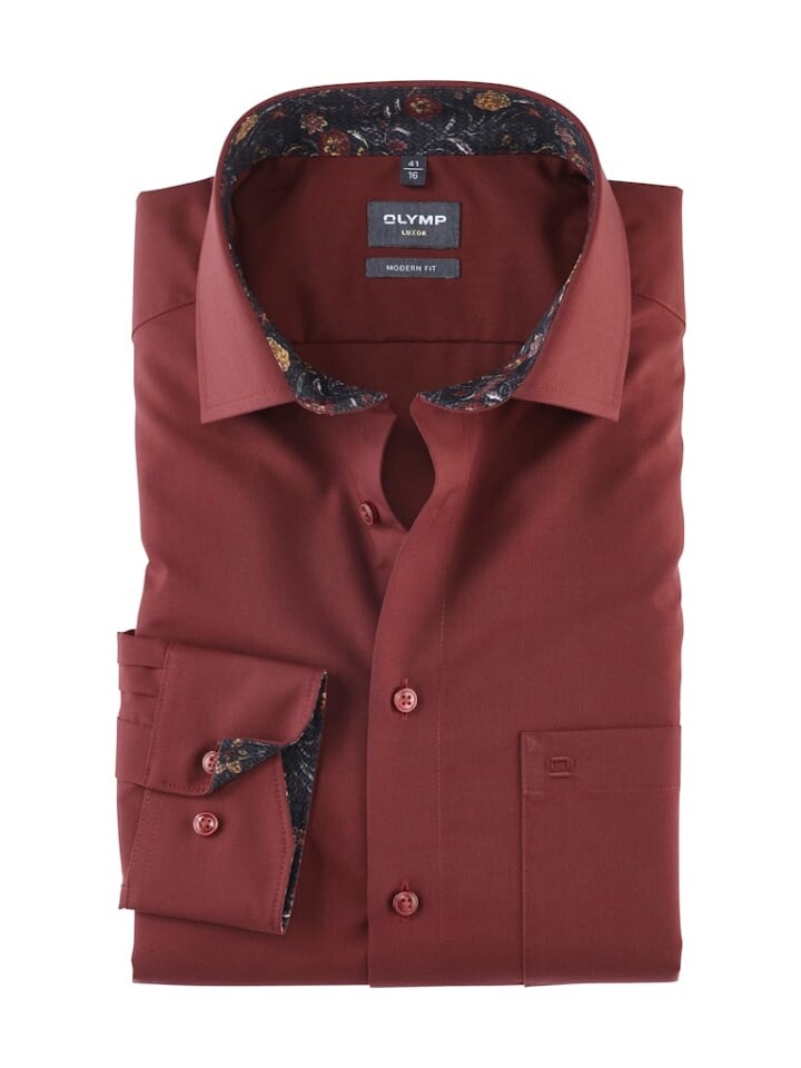 

Рубашка OLYMP modern fit, красный