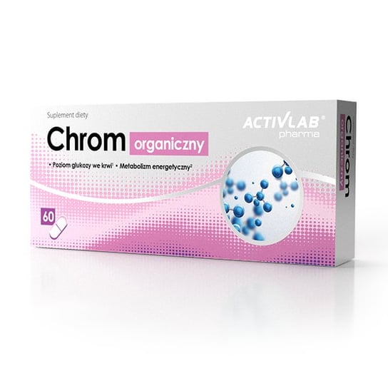 Activlab Pharma Organic Chromium, пищевая добавка, 60 капсул Regis