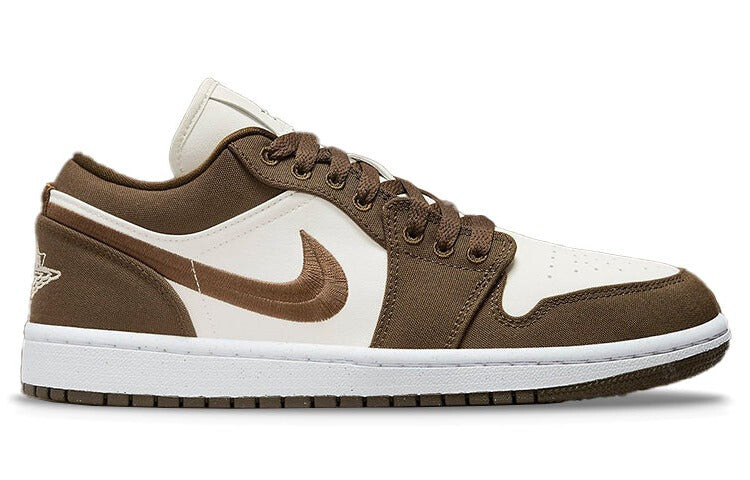 

Кроссовки Nike Air Jordan 1 Low SE, светло-оливковый / белый