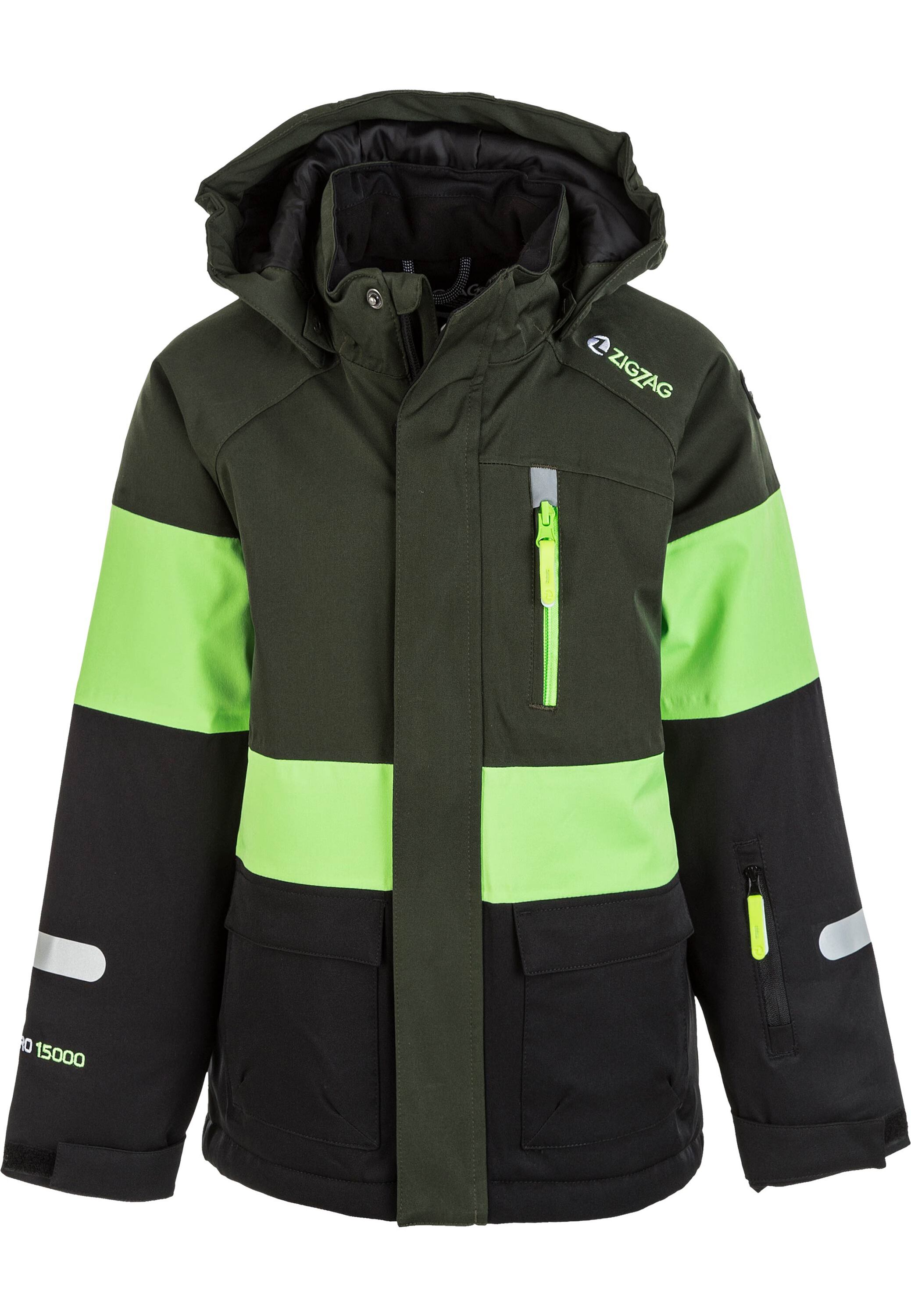 Лыжная куртка Zigzag Skijacke Taylora, цвет 3006 Duffel Bag цена и фото