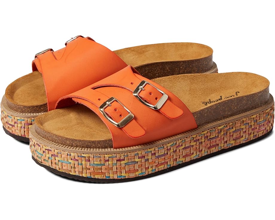 

Туфли Free People Caravelle Cork Footbed, цвет Tiger Lily