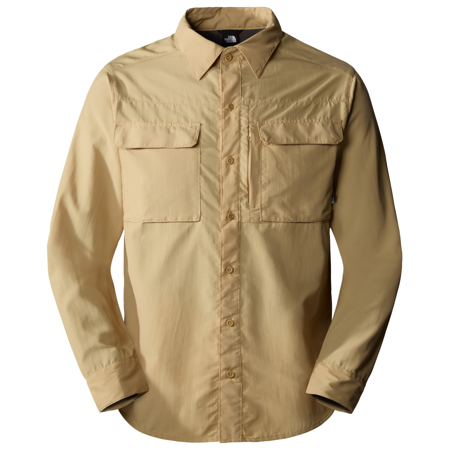 Рубашка The North Face L/S Sequoia Shirt, цвет Khaki Stone полупрозрачный ажурный халат sweet retreat white s l