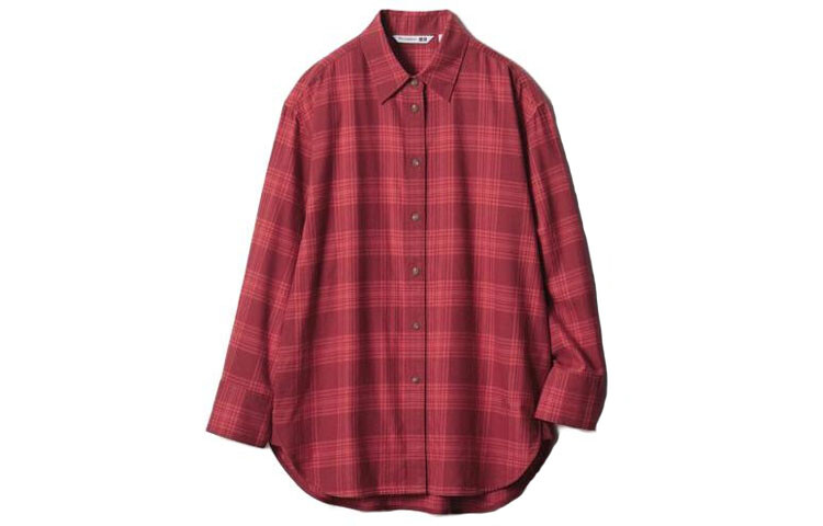 

Рубашка Jw Anderson Co-Branded Series женская красная Uniqlo