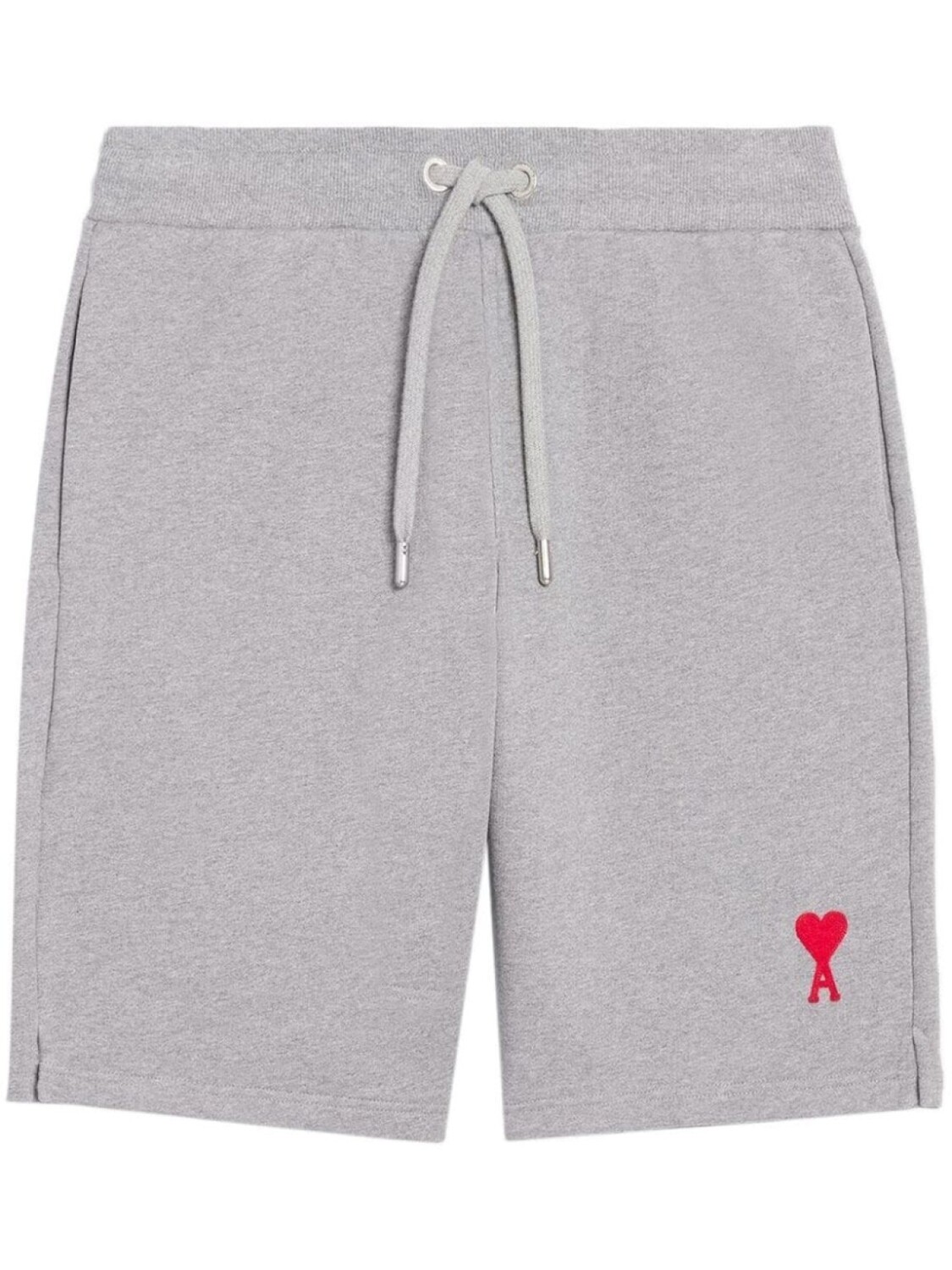 

AMI Paris спортивные шорты с вышитым логотипом, серый
