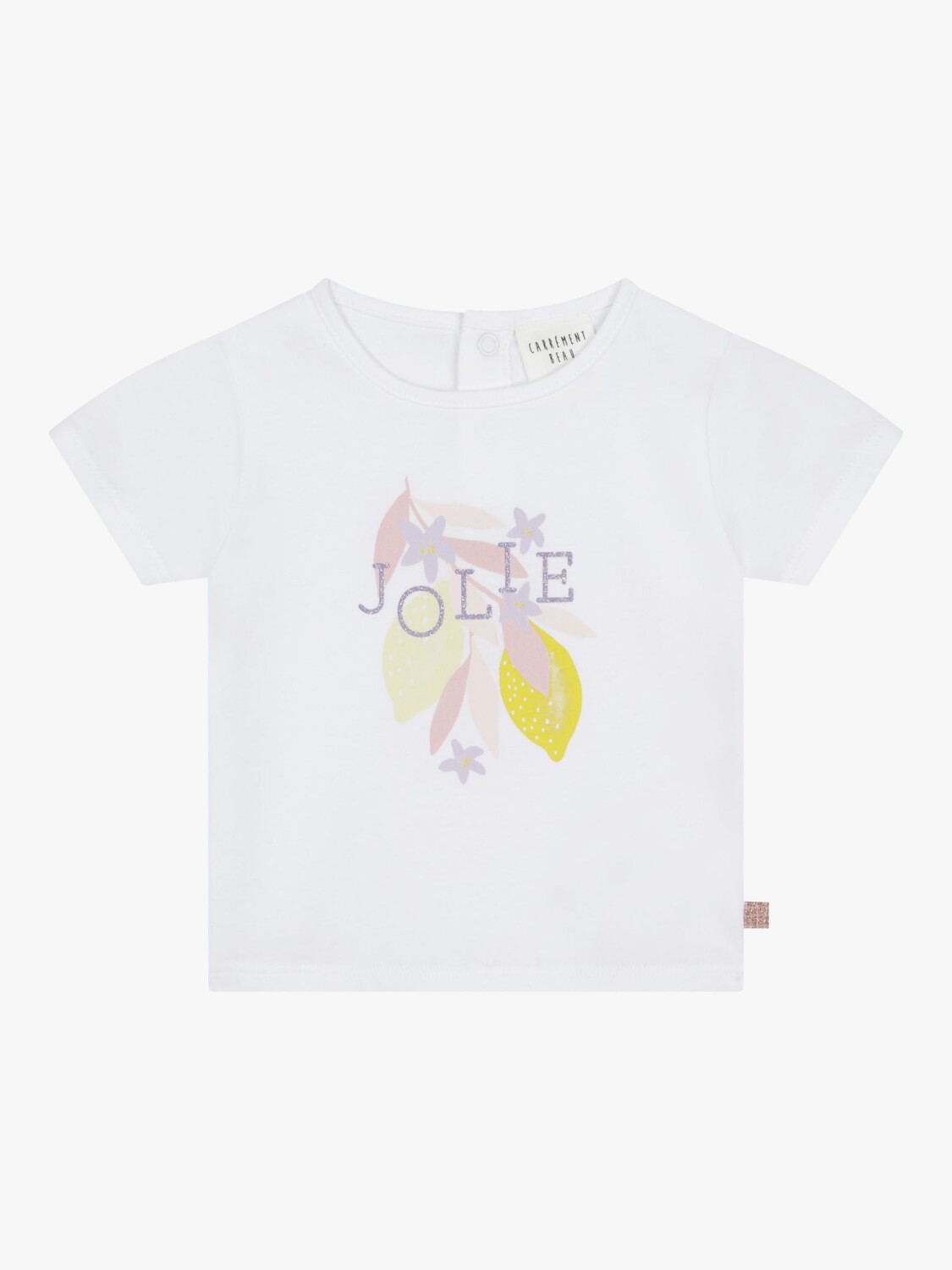 

Футболка с короткими рукавами Carrément Beau Baby, белая, Белый