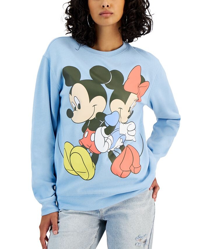 

Толстовка Минни с круглым вырезом Disney, синий