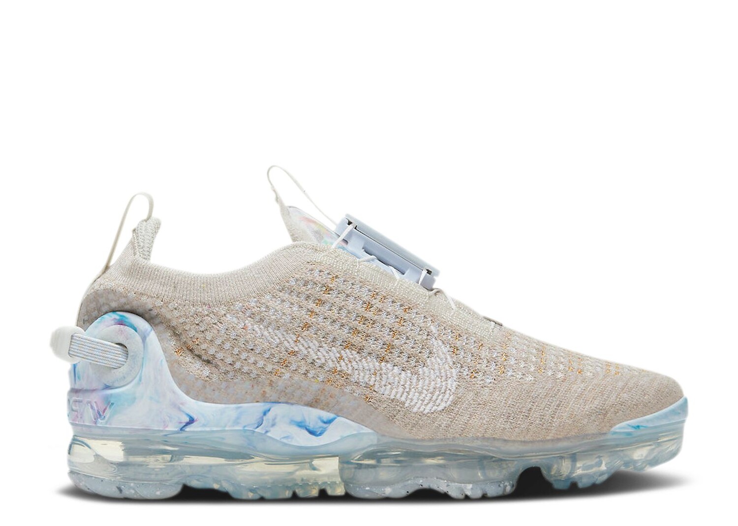 Кроссовки Nike Wmns Air Vapormax 2020 Flyknit 'Oatmeal', кремовый кроссовки nike wmns air vapormax 2021 flyknit oatmeal кремовый